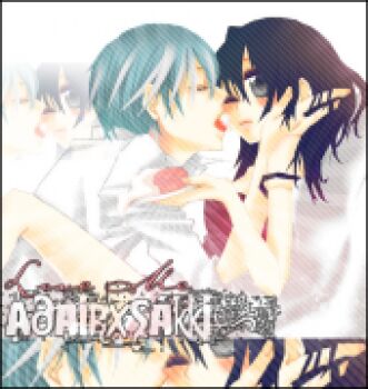 Rule 34 | black hair, green hair, image sample, kiss, lowres, thumbnail, yuri
