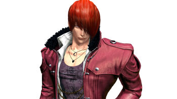 1boy collar iori_yagami male_focus tagme the_king_of_fighters yagami_iori