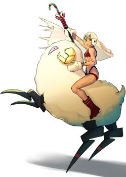 Rule 34 | 1girl, altera (fate), altera the santa (fate), bikini, boots, breasts, candy, candy cane, fate/grand order, fate (series), fine art parody, food, from side, highres, holding, holding candy, holding candy cane, holding food, i-pan, looking at viewer, looking to the side, mittens, napoleon crossing the alps, parody, parted lips, rearing, red bikini, red boots, riding, sheep, short hair, simple background, small breasts, solo, swimsuit, veil, white background, white hair, white mittens