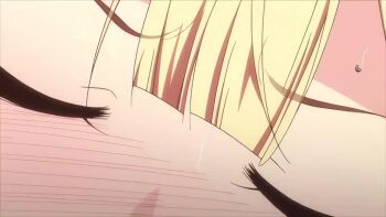 1boy 2girls animated anime_screenshot anus ass bed black_thighhighs blonde_hair censored choker clothes_lift clothing_aside cowgirl_position crown cum cum_in_mouth dress dress_lift elf erection fellatio female_masturbation flat_chest frilled_dress frills green_eyes hair_ornament kishi_elfina kiss licking licking_penis lingerie loli masturbation mating_press moaning mosaic_censoring multiple_girls navel nipples on_bed oral panties panties_aside penis pointy_ears purple_hair pussy sex sound spread_pussy straddling subtitled tagme thighhighs tsurupeta_shugo_kishi_elfina_ochiru underwear vaginal video waking_up white_hair yellow_eyes