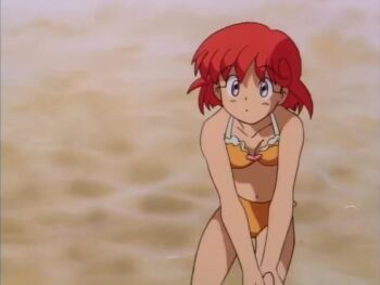 1boy 6+girls age_difference animated anime_screenshot ass ass_focus beach bikini black_hair blush breast_focus breasts brown_hair coppertone dog green_hair hat hetero massage mature_female multiple_girls pastel_(twinbee) pink_hair pov red_hair short_hair shota smile sound sunglasses swimsuit tagme twinbee twinbee_paradise video volleyball walking