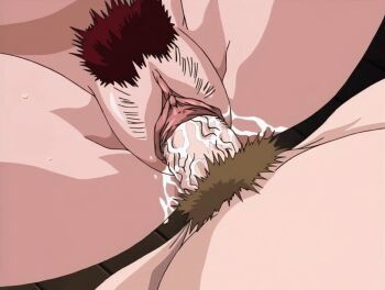 00s 1futa 1girl 2001 animated animated_gif bible_black bible_black_night_of_the_walpulgiss big_belly blonde_hair cum futa_with_female futanari kitami_reika legs_apart mature_female penis pubic_hair pussy pussy_juice rape red_hair sex tagme takashiro_hiroko teacher uncensored vaginal