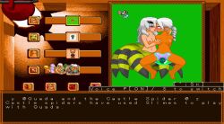 animated arthropod_girl blush breasts cum cum_in_pussy dark-skinned_female dark_skin french_kiss game game_cg grey_hair groping groping_breast hand_on_another&#039;s_shoulder highres insect_girl kemomimi_treasure_hunters! kiss multiple_girls nipples pink_eyes pointy_ears pumping quada_(kemomimi_treasure_hunters!) sex slime_(creature) sound spider_girl sucking_finger tagme tan vaginal video video_game yuri