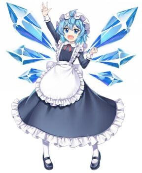 cirno lostword maid non-web_source remake touhou
