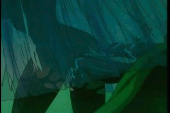 1girl amano_megumi_(urotsukidouji) anal animated animated_gif kohoki lowres multiple_insertions rape tentacle_sex tentacles thighhighs torn_clothes urotsukidouji vaginal