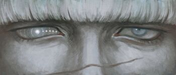 Rule 34 | 1boy, 3jc4zaz1o98444, absurdres, badeni, blind, blue eyes, chi.: chikyuu no undou ni tsuite, close-up, commentary request, highres, looking at viewer, male focus, scar, scar on face, scar on nose, short hair, solo