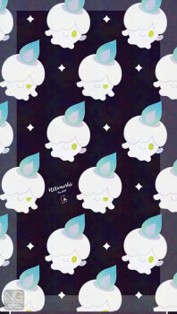 Rule 34 | alternate color, blue fire, candle, closed mouth, fire, gen 5 pokemon, green eyes, highres, litwick, looking at viewer, meme (sleepsheep), nintendo, no humans, pokemon, pokemon (creature), pokemon focus, shiny pokemon, smile