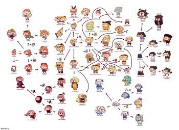 <o>_<o> ? ?? absurdres aged_down aged_up alcohol alternate_costume antennae art_brush bee_costume beret blonde_hair blood blood_from_mouth book bow_(weapon) bubba_(watson_amelia) canister chart chibi closed_eyes closed_mouth clothes_writing coke-bottle_glasses colored_skin commentary crossed_arms crowbar cup dinosaur_costume dress drinking_glass drooling english_text evolutionary_line eyewear_on_head facial_hair fangs flask flowchart flower fuel furisode gawr_gura gawr_gura_(casual) gawr_gura_(new_year) gawr_gura_(party_dress) ghost glasses green_skin hair_ornament halo hat highres hololive hololive_english holomyth indie_virtual_youtuber jack-o'-lantern jack-o'-lantern_hair_ornament japanese_clothes keenbiscuit kimono kotori_(takanashi_kiara) lab_coat luggage microphone monocle mori_calliope mori_calliope_(new_year) mori_calliope_(party_dress) mori_calliope_(streetwear) mortarboard multiple_persona mushroom mustache mythbreakers_(hololive_english) nachoneko navel necktie ninomae_ina'nis ninomae_ina'nis_(casual) ninomae_ina'nis_(new_year) ninomae_ina'nis_(party_dress) nurse_cap old old_woman pacifier paintbrush paint_palette pink_hair pink_shirt pumpkin_costume red_dress sakazuki scythe shield shirt smoking_pipe smol_ame stopwatch sun_hat sunglasses sword takanashi_kiara takanashi_kiara_(new_year) takodachi_(ninomae_ina'nis) tentacle_hair twitter_username virtual_youtuber visor_cap wall-eyed watch watoto_(mythbreakers) watson_amelia watson_amelia_(new_year) watson_amelia_(party_dress) watson_amelia_(street_casual) weapon wine wine_glass witch_hat world_of_darkness