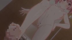 1boy 1girl animated barefoot blush brother_and_sister brown_eyes censored completely_nude cum ejaculation feet footjob grin hetero incest long_hair looking_at_viewer mosaic_censoring nipples nude pee peeing peeing_on_penis penis pink_hair pussy real_eroge_situation!_2 siblings smile soles source_request subtitled toes tokitou_rino twintails video