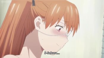 1boy 1girl animated asakura_sakura_(ookii_onnanoko_wa_suki_desu_ka?) blush bouncing_breasts breast_sucking breasts breasts_out drooling_on_penis eyepatch fellatio huge_breasts moaning nipples nude ookii_onnanoko_wa_suki_desu_ka? oral orgasm panties penis tachibana_souta tagme taller_female underwear underwear_only vaginal video white_panties
