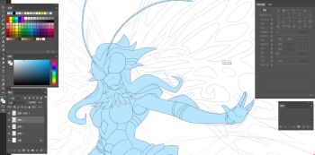 Rule 34 | 1girl, antenna, armor, armored gloves, armored leotard, blue eyes, breasts, bug, butterfly, butterfly wings, digimon, digimon (creature), digimon story: cyber sleuth, digimon story: cyber sleuth hacker's memory, female focus, gloves, headgear, helmet, highres, hudiemon, insect, insect wings, leotard, medium breasts, ph6xeivbgpimggg, shoulder armor, skirt, solo, solo focus, thick thighs, thighhighs, thighs, tinted eyewear, white background, wings, yellow-tinted eyewear