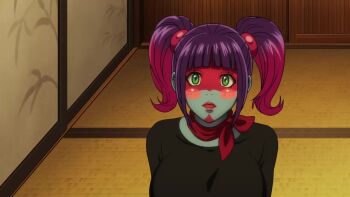 2025 2boys 3girls animated anime_screenshot ass ass_shake audible_speech black_leotard blonde_hair breasts creature crying crying_with_eyes_open electro_wave_human_tackle gloves happy heart hetero hug japanese_audio kamen_rider large_breasts leotard lips long_hair looking_at_another lying lying_on_person marriage_proposal mask multiple_boys multiple_girls okada_yuriko on_stomach punching purple_hair ryona shocker_(kamen_rider) sitting sound standing stitched subtitled surprised tagme tanzaburou_toujima tears third-party_edit toujima_tanzaburou_wa_kamen_rider_ni_naritai twintails video wide_hips yukarisu