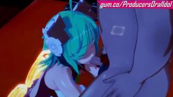 1boy 1girl 3d age_difference all_fours anilingus animated audible_speech azure_striker_gunvolt azure_striker_gunvolt_2 black_gloves black_hair bondsheet breasts cameo closed_eyes completely_nude crawling cum cum_in_mouth cum_on_body cumdrip dark-skinned_male dark_skin deepthroat eating_cum energy_wings eye_visible_through_hair faceless faceless_male facial fat fat_man fellatio female_masturbation gloves green_hair handjob hetero irrumatio kneeling koikatsu_(medium) licking licking_penis looking_at_viewer gunvolt_chronicles_luminous_avenger_ix masturbation multiple_boys nude oral penis penis_on_face pov purple_eyes pussy roro_(gunvolt) sex sitting sitting_on_face sitting_on_person small_breasts smile sound spitting spitting_cum standing_on_person subtitled tagme testicles thighhighs tongue tongue_out uncensored video white_thighhighs