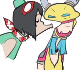 braid digimon digimon_(creature) digimon_story:_time_stranger long_hair mask minervamon rejection wings yuuki_dan