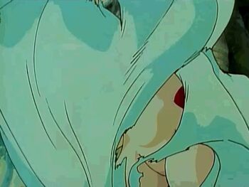 1girl breasts injuu_gakuen_la_blue_girl long_hair nipples red_hair stripped_naked taijuten