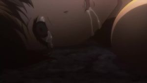 10s 1girl after_rape animated apologizing black_hair rape cave crying crying_with_eyes_open defeat empty_eyes fighter_(goblin_slayer!) goblin_slayer! helpless highres implied_sex looping_animation out_of_frame rape saliva short_hair tears video wide-eyed