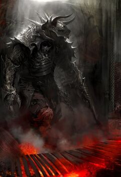 armor charr charr_knight guild_wars_(series) guild_wars_1 guild_wars_2 helmet tagme