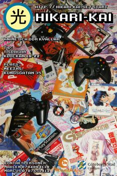 00s 1girl absurdres ai_yori_aoshi alucard alukurd chobits clamp convention female_focus food game_console highres hikari-kai mahou_sensei_negima! nintendo no_humans non-web_source official_ad official_art photo_(medium) pocky poster_(medium) sega_dreamcast solo