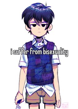 1boy animated animated_gif antenna_hair arms_at_sides artist_name bisexual_male black_eyes black_hair brown_shorts buttons closed_mouth collared_shirt cowboy_shot double-parted_bangs empty_eyes english_text expressionless hair_between_eyes hatching_(texture) holding holding_knife implied_bisexual jitome knife looking_at_viewer male_focus no_pupils omori purple_sweater_vest remi_(mozzaremi) shirt short_hair short_sleeves shorts simple_background solo straight-on sunny_(omori) sweater_vest white_background white_shirt