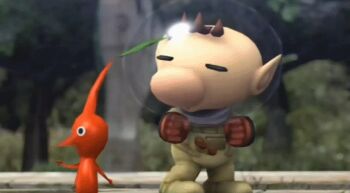 00s 2008 2boys 3d alien animated animated_gif antennae blue_falcon blue_pikmin brown_hair captain_falcon death dynamic_entry f-zero falcon_punch family_computer_robot flower flower_on_head forest formal_clothes game_screenshot ghost giant gloves helmet jumping multiple_boys nature nintendo olimar outdoors pikmin_(creature) pikmin_(series) pillar pointy_ears punching red_pikmin road robot scarf short_hair shoulder_pads spacesuit subtitle suit super_smash_bros. tree wind