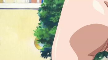 1girl animated anime_screenshot ball black_hair bouncing_breasts breasts large_breasts long_hair nico_robin nipples nude nude_filter one_piece outdoors s10collage sound tagme third-party_edit video volleyball_(object)