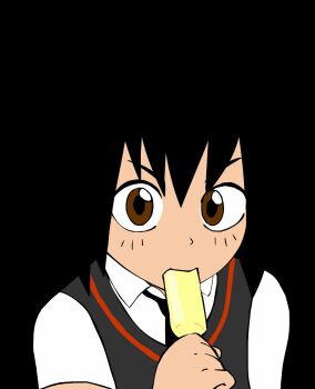 animated colorized loli marvel peni_parker spider-man_(series) w.t.dinner white_background