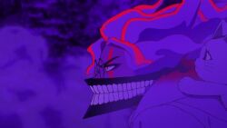 animated ayase_momo ayase_seiko battle dandadan destruction enjoji_jin evil_eye_(dandadan) manjiro_(dandadan) night running short_hair sound squatting tagme takakura_ken_(dandadan) takakura_ken_(transformed)_(dandadan) video