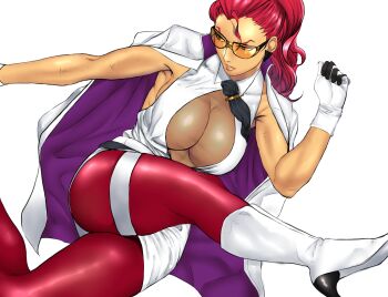 1girl breasts crimson_viper dark-skinned_female dark_skin large_breasts long_hair street_fighter street_fighter_6