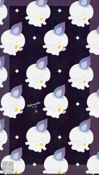 Rule 34 | candle, closed mouth, fire, gen 5 pokemon, highres, litwick, looking at viewer, meme (sleepsheep), nintendo, no humans, pokemon, pokemon (creature), pokemon focus, purple fire, smile, yellow eyes