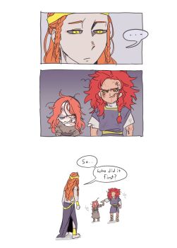 ... 1280x720 2boys 2girls aged_down blood braid brother_and_sister bruise bruised_eye child colored_sclera commentary_request crown elden_ring english_text father_and_daughter father_and_son grey_sclera half-brother_and_half-sister half-siblings highres injury korean_commentary looking_at_another malenia_blade_of_miquella multiple_boys multiple_girls nosebleed orange_hair pointing pointing_at_another radagon_of_the_golden_order red_hair siblings sideways_glance speech_bubble spoken_ellipsis starscourge_radahn topless_male yellow_eyes