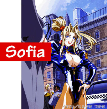 1990s_(style) breasts cleavage huge_breasts kotobuki_tsukasa lowres retro_artstyle sofia toushinden