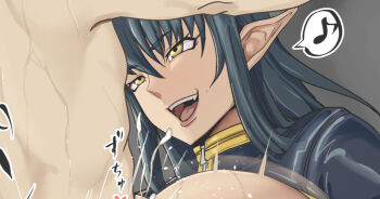 1girl anegawa_eiji annerose_vajra breasts huge_breasts koutetsu_no_majo_anneroze long_hair yellow_eyes