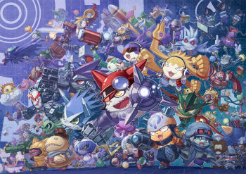 6+boys addmon agumon aidmon appmon armor auctiomon batterimon_(appmon) bookmon calcumon calendamon callmon cameramon cardmon_(appmon) claws closed_eyes compassmon cookmon copipemon dancemon denpamon diarimon dicemon digimon digimon_universe:_appli_monsters dogamon dokamon dopemon drawmon dressmon ecomon flickmon flying full_body furry gashamon gatchmon gauntlets gengomon gloves goggles goggles_on_head gomimon green_eyes grin hackmon_(appmon) happy hat helmet highres jammingmon jetmon jishomon kabemon kaimon kakeimon kosomon lightmon luckmon mailmon mcmon messemon mirrormon moneymon multiple_boys multiple_girls musclemon musimon navimon_(appmon) newsmon offmon onmon onpamon open_mouth pekomon perorimon pipomon pokomon_(appmon) protecmon puzzlemon racemon recomon resshamon reviewmon rocketmon ropuremon sasasi savemon scumon setmon sharp_teeth shotmon sleepmon smile spamon supplemon swipemon tapmon teeth tellermon togemon trickmon tubumon tutomon v-mon virusmon watchmon weathermon wings yadomon