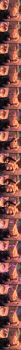 1boy 1girl abs absurdres baldur&#039;s_gate baldur&#039;s_gate_3 black_hair blush circlet comic_strip dungeons_&amp;_dragons elf english_text freckles gem highres huge_filesize incredibly_absurdres long_hair looking_at_viewer luminyu muscular muscular_male patreon_username penis pointy_ears ponytail projected_inset shadowheart_(baldur&#039;s_gate) signature smile sound_effects speech_bubble