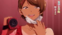 1boy 2girls abs after_fellatio all_fours animated anime_screenshot anus arched_back ass back bed black_bra black_hair black_legwear bouncing_breasts bra bra_lift breast_press breasts breasts_out brown_eyes brown_hair buruma buruma_aside camera censored clothes_lift clothes_pull clothing_aside collarbone completely_nude cowgirl_position cum cum_in_mouth cum_in_pussy cum_on_body cumdrip dark-skinned_female dark_skin dimples_of_venus doggystyle earrings face_mask facial fat fat_man fat_mons feet fellatio fellatio_under_mask female_masturbation fingering garter_straps girl_on_top glasses grabbing_own_ass hair_ornament hairclip hand_on_own_ass hanging_breasts huge_ass huge_breasts jacket jewelry katou_mio_(seika_jogakuin_kounin_sao_ojisan) kurosu_gatari lips livestream looking_at_viewer lying mask masturbation mature_female medium_breasts missionary multicolored_hair multiple_boys multiple_girls nail_polish nipples no_bra no_panties nude on_bed one_eye_closed open_clothes open_jacket open_mouth open_shirt oral penis penis_grab pubic_hair purple_eyes pussy pussy_juice recording red_buruma red_jacket red_nails red_shirt red_tank_top seika_jogakuin_kounin_sao_ojisan sex sex_from_behind shirt shirt_lift shirt_pull short_hair sidelocks skindentation sleeveless sleeveless_shirt smile sound spread_legs straddling sumeragi_rikka_(seika_jogakuin_kounin_sao_ojisan) tan tank_top tanline teeth thighhighs thighs tomboy tongue tongue_out track_uniform trailer_(media) ugly_bastard underboob underwear vaginal video white_hair white_shirt