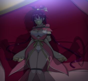 Rule 34 | 1boy, 1girl, absurdres, arms behind back, bdsm, bed, bed sheet, bedroom, belly, blush, bondage, bound, bound arms, bound legs, bound torso, bow, bow bra, bow panties, bowtie, bra, breasts, capelet, chinese clothes, cleavage, cloth gag, commission, commissioner upload, dark, embarrassed, feixianji (hairstyle), female focus, frills, gag, gagged, gold hair tie, hagoromo, hair ornament, hair rings, hair stick, hair tie, hairpin, highres, holding, holding rope, huge filesize, improvised gag, japanese clothes, jewelry, kimono, large breasts, legs together, leila2015, long hair, long sleeves, lying, magi the labyrinth of magic, midriff, midriff peek, navel, night, on back, open clothes, open kimono, out-of-frame character, out of character, out of frame, out of frame male, over the nose gag, panties, pink capelet, red eyes, red hair, ren kougyoku, rope, shadow, shawl, shibari, shibari over clothes, shirt, sidelocks, sinbad (magi), skin tight, skindentation, solo focus, stomach, tearing up, tears, thick thighs, thighs, twintails, underwear, very long hair, white bow, white bowtie, white bra, white panties, wide-eyed, wide sleeves, yellow shirt