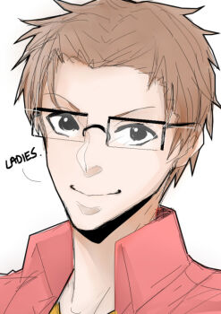 1boy american_dad! male_focus simple_background solo steve_smith text_focus white_background