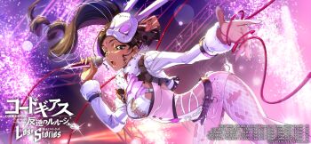 code_geass code_geass:_lost_stories highres kagari_savitri mask microphone tagme