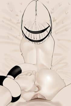 1boy 1girl absurdres anal anal_fingering animal_crossing animal_ears ankha_(animal_crossing) anus ass back bed_sheet cat_ears cat_girl cat_tail fingering furry furry_female furry_with_non-furry heart hetero highres interspecies lying naxius_noxy nintendo on_stomach pov prone_bone sex sex_from_behind solo_focus tail tail_around_arm uncensored vaginal