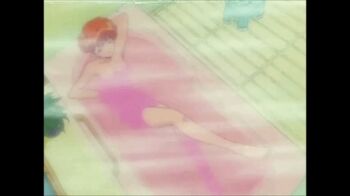 animated animated_gif ass ass_focus back bare_back bare_legs bath bathing bathroom bathtub child completely_nude elementary_school_age feet flat_chest getting_up hell_teacher_nube inaba_kyouko indoors jigoku_sensei_nube legs loli nude official_art orange_hair petite shounen_jump singing skinny toei_company wet