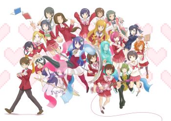 Rule 34 | 6+girls, aoyama mio, ayukawa tenri, elysia de lute ima, goidou yui, haibara nanaka, haqua d'rot herminium, hinaga rieko, ikoma minami (kaminomi), kami nomi zo shiru sekai, kasuga hinoki, kasuga kusunoki, katsuragi keima, kosaka chihiro, kujou tsukiyo, kurakawa akari, luna (kaminomi), lune (kaminomi), multiple girls, nagase jun, nakagawa kanon, shiomiya shiori, takahara ayumi, tauke, uemoto sumire, white background