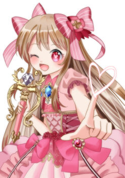 1girl bad_id bad_twitter_id blonde_hair chaos_marie_(grimms_notes) grimms_notes hanaito_illust long_hair simple_background solo white_background