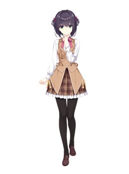Rule 34 | 1girl, black pantyhose, bow, bowtie, brown hair, brown shoes, brown skirt, brown vest, closed mouth, frilled skirt, frills, full body, green eyes, kobuichi, limelight lemonade jam, loafers, long sleeves, looking at viewer, medium hair, nabari anju, official art, pantyhose, pink bow, pink bowtie, plaid clothes, plaid skirt, shirt, shoes, skirt, smile, solo, tachi-e, transparent background, vest, white shirt, yuzusoft