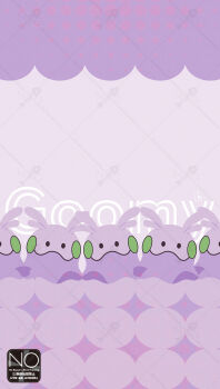 Rule 34 | animal focus, character name, closed mouth, colored skin, commentary request, gen 6 pokemon, goomy, highres, looking at viewer, meme (sleepsheep), nintendo, no humans, pokemon, pokemon (creature), pokemon focus, purple skin, slug, smile, solid oval eyes