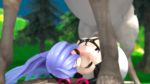 10s 1boy 1girl 3d ahegao all_fours animal animal_penis animated arm_support bestiality blender_(medium) blue_hair bodysuit breasts bulge doggystyle fucked_silly grass happy_sex hetero horse horse_penis huge_penis huge_testicles iris_heart_(neptunia) large_breasts large_insertion long_hair looping_animation nature neptune_(series) open_mouth outdoors penis pink_eyes revealing_clothes rochestedorm rolling_eyes rough_sex sega sex sex_from_behind solo_focus stomach_bulge testicles tongue tongue_out tree uncensored video what