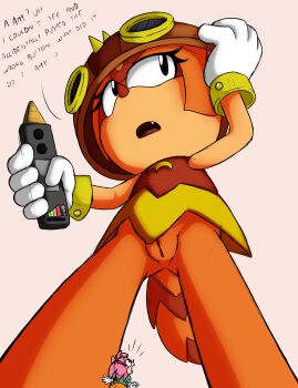 2girls amy_rose classic_amy colored_skin highres loli multiple_girls pussy sonic_(series) trip_the_sungazer upskirt