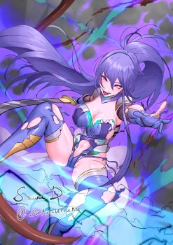 1girl absurdres breasts busujima_saeko highres highschool_of_the_dead large_breasts long_hair taimanin_(series) taimanin_rpgx