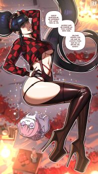 breasts doro_(nikke) eve_(stellar_blade) goddess_of_victory:_nikke jerkdibuja large_breasts long_hair smile stellar_blade