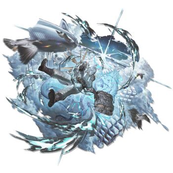 1boy absurdres aircraft airship arknights belt bird black_belt black_boots black_gloves blue_scales boots brown_eyes canister closed_mouth cloud cloudy_sky dynamic_pose firing flight_suit flying full_body furry g-suit gloves gun highres holding holding_gun holding_weapon iguana lens_flare multiple_belts official_art propeller reptile_boy safety_belt scales sky skybox_(arknights) solo tail third-party_source transparent_background usu_(9619usu) weapon