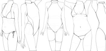 Rule 34 | 1girl, bikini, bra, breasts, commentary, english commentary, greyscale, highres, lingerie, monochrome, navel, original, panties, see-through clothes, shirt, side-tie panties, sketch, sogogoaart, standing, stomach, swimsuit, thighhighs, underwear, underwear only